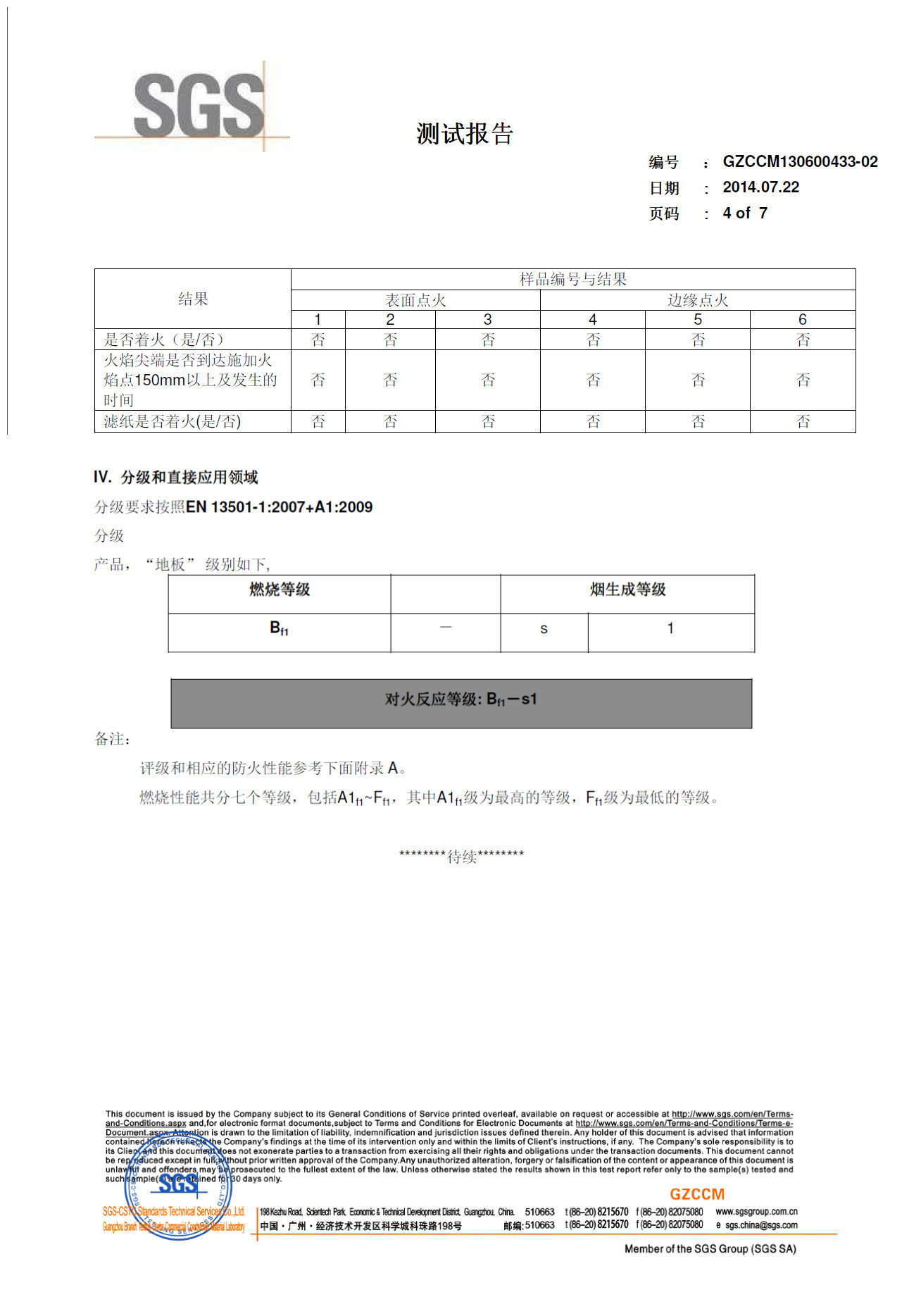 百妥木木塑阻燃報告