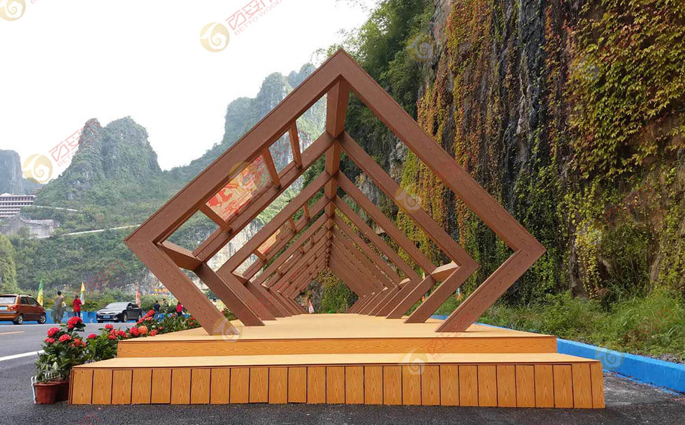 廣西弄拉廊架、棧道
